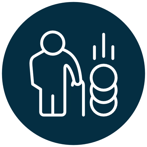 Rentenversicherung Icon